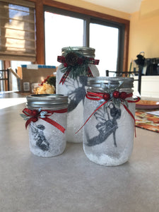 Fairy Christmas Luminary Jars| Holiday Home Decor|Fairy Mason Jars|Great gift for Fairy Lovers