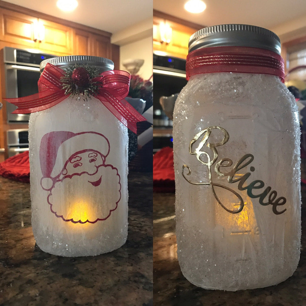 Santa in a Jar