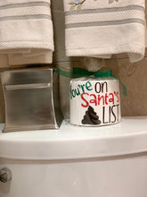 Load image into Gallery viewer, You&#39;re on Santas POOP List Funny Toilet Paper| Christmas Gag Gift| Funny TP| Great Secret Santa Gift|  Funny Grab bag TP Roll|Gift for 2020
