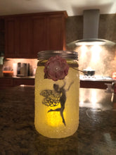 Load image into Gallery viewer, Fairy Jar Luminary|Fairy Mason Jar Lantern|Fairy Gift|Children &amp; Nursery Room Decoration|Fairy Lovers Gift|Party Favor|Children Nightlight
